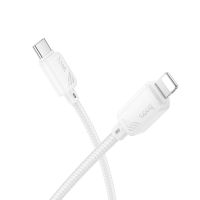 Кабель USB-C Apple Lightning Hoco X113 (3A/27W/PD) <белый> ― Spb.OnlineBazar.su