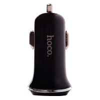 Автомобильное зарядное устройство USB Hoco Z1 (2 порта/2.1A) <черный> ― Spb.OnlineBazar.su