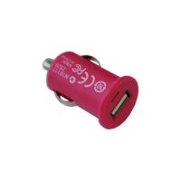 Автомобильное зарядное устройство USB (F8Z445) 1000mA <пурпурный> ― Spb.OnlineBazar.su
