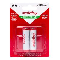 Аккумулятор AA SmartBuy (1000 mAh) (упаковка 2 шт.) ― Spb.OnlineBazar.su