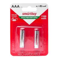 Аккумулятор AAA SmartBuy (1100 mAh) (упаковка 2 шт.) ― Spb.OnlineBazar.su