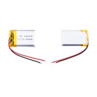 Аккумуляторная батарея универсальная 602030p (6*20*30 mm/3,7v/Li-Pol/2 контакта) 400 mAh ― Spb.OnlineBazar.su