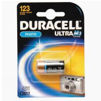 Батарейка 123A Duracell CR123A Ultra ― Spb.OnlineBazar.su