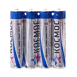 Батарейка AAA Космос LR03 SR4 BOX (упаковка 4 шт.)