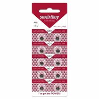 Батарейка SmartBuy AG1 (упаковка 10 шт.) ― Spb.OnlineBazar.su