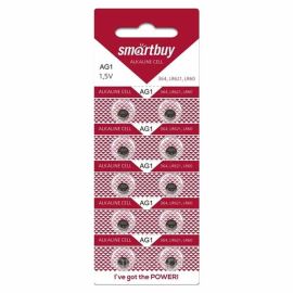 Батарейка SmartBuy AG1 (упаковка 10 шт.)