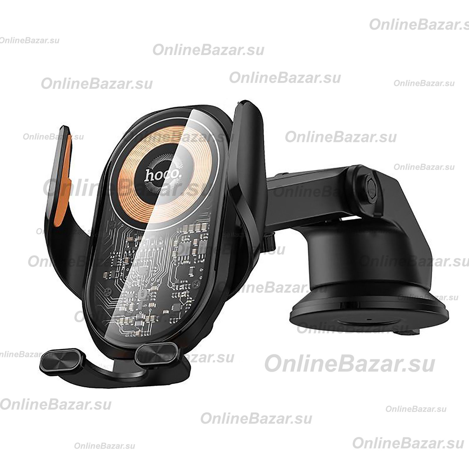 Автомобильный держатель Hoco HW34 <черный> ― Spb.OnlineBazar.su