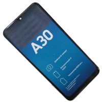 Дисплей для Samsung SM-A305F (Galaxy A30) модуль в сборе с тачскрином <черный> (оригинал SP) ― Spb.OnlineBazar.su