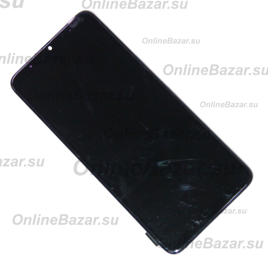 Дисплей для Samsung SM-A705F (Galaxy A70) модуль в сборе с тачскрином <черный> ― Spb.OnlineBazar.su