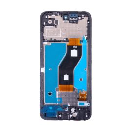 Дисплей для Tecno Spark Go 2 (KM4) модуль в сборе с тачкрином <черный> (оригинал)