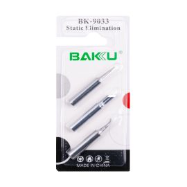Жало паяльника BAKU BK-9033 (набор 3 шт., медное)