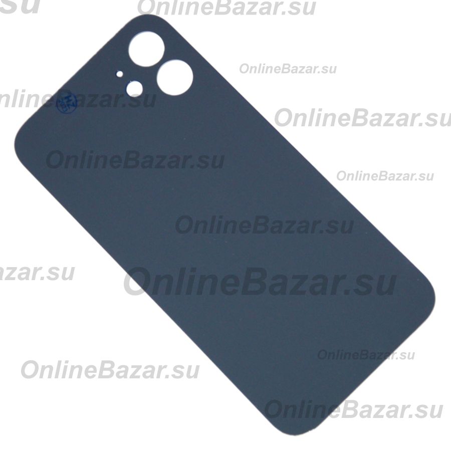 Задняя крышка для Apple iPhone 12 (широкий вырез под камеру) <синий> (оригинал) ― Spb.OnlineBazar.su