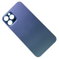 Задняя крышка для Apple iPhone 12 Pro (широкий вырез под камеру) <синий> (оригинал) ― Spb.OnlineBazar.su