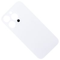 Задняя крышка для Apple iPhone 14 Pro (широкий вырез под камеру) <белый> (оригинал) ― Spb.OnlineBazar.su