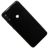 Задняя крышка для Huawei Y6 2019 без рамки дисплея со стеклом камеры <черный> ― Spb.OnlineBazar.su