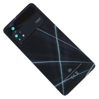 Задняя крышка для Xiaomi 2201116PG со стеклом камеры <черный> (оригинал) ― Spb.OnlineBazar.su