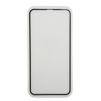 Защитное стекло для Apple iPhone Xs (2.5D пластик/полная наклейка) <черный> ― Spb.OnlineBazar.su