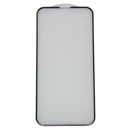 Защитное стекло для Apple iPhone 14 (закаленное, полное покрытие 3D) <черный>
