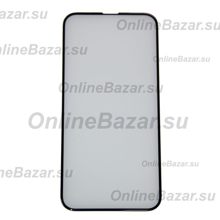 Защитное стекло для Apple iPhone 14 Plus (супер закаленное, полное покрытие 3D 0.3 мм) <черный> ― Spb.OnlineBazar.su