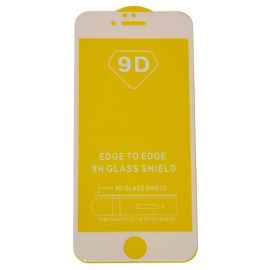 Защитное стекло для Apple iPhone 6 (2D/не полное покрытие) <белый>