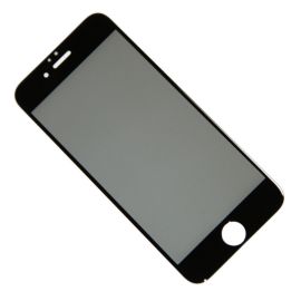 Защитное стекло для Apple iPhone 6 (закаленное, полное покрытие, антишпион) <черный>