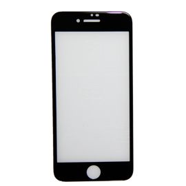 Защитное стекло для Apple iPhone 8 (закаленное, полное покрытие 3D) <черный>