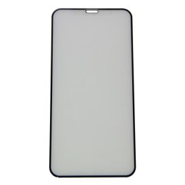 Защитное стекло для Apple iPhone 11 Pro (2,5D/закаленное, матовое, полная наклейка) <черный>