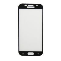 Защитное стекло для Samsung SM-A520F (Galaxy A5 2017) (2,5D/полная наклейка) <черный> ― Spb.OnlineBazar.su