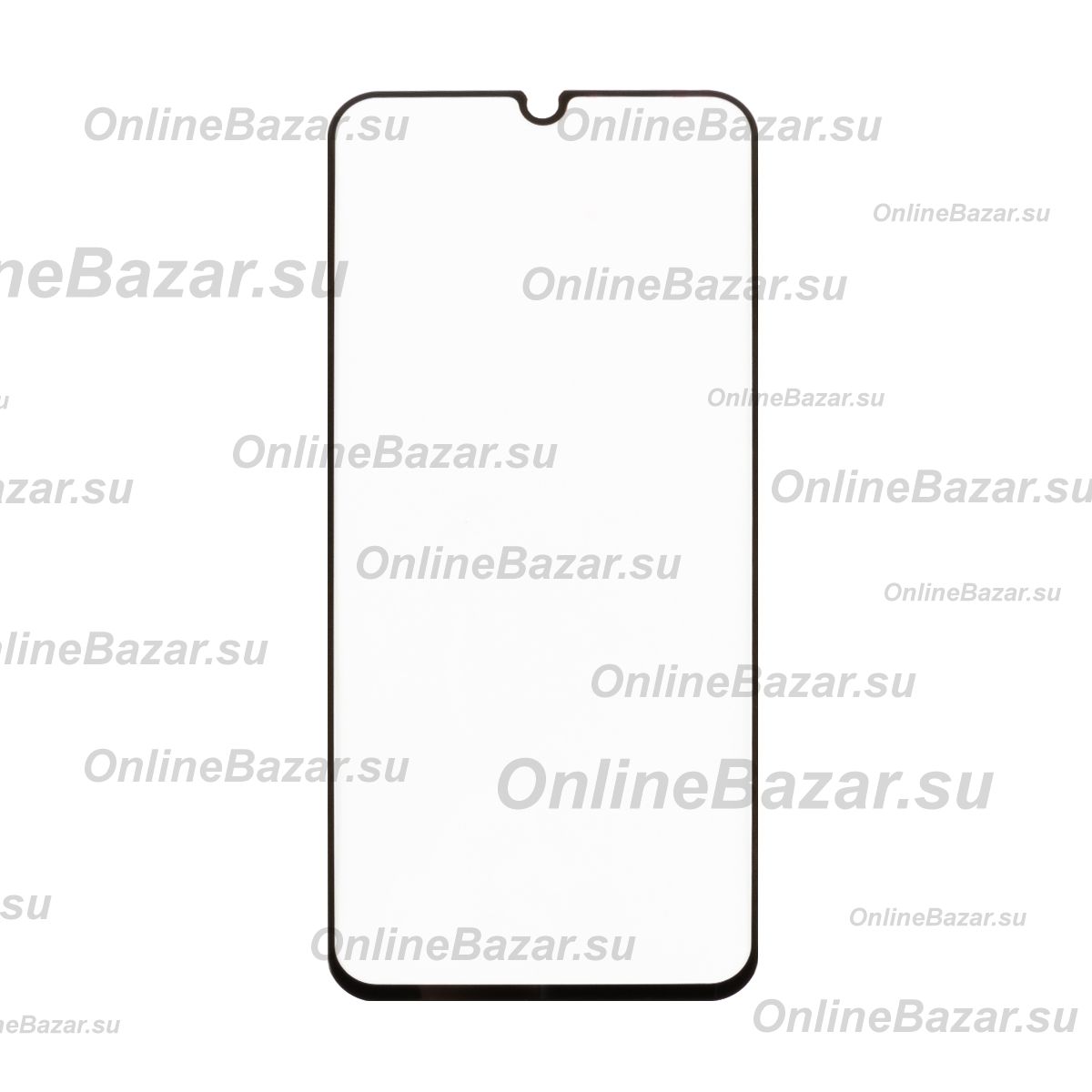Защитное стекло для Umidigi G9C (2,5D/полная наклейка) <черный> ― Spb.OnlineBazar.su