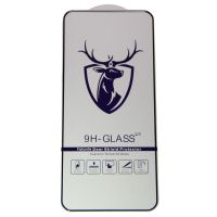 Защитное стекло для Xiaomi Redmi Note 14 (2,5D/закаленное, полная наклейка) <черный> в блистере ― Spb.OnlineBazar.su