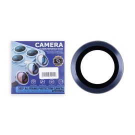 Защитное стекло линзы камеры для Apple iPhone 17 Pro (комплект 3 шт.) <синий> 