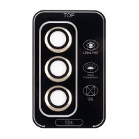 Защитное стекло линзы камеры для Samsung SM-S921B (Galaxy S24) (комплект 3 шт.) <желтый> ― Spb.OnlineBazar.su