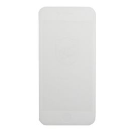 Защитное стекло для Apple iPhone 6 (2.5D пластик/полная наклейка) <белый>