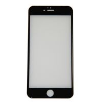Защитное стекло для Apple iPhone 6 Plus (супер закаленное, полное покрытие 3D 0.3 мм) в блистере <черный> ― Spb.OnlineBazar.su