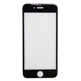 Защитное стекло для Apple iPhone 6 (закаленное, полное покрытие 3D) <черный>