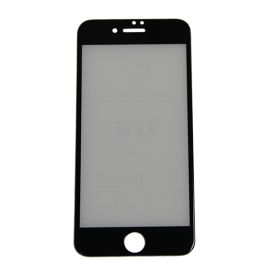 Защитное стекло для Apple iPhone 8 (полное покрытие 2.5D) <черный>