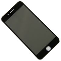 Защитное стекло для Apple iPhone 7 Plus (закаленное, полное покрытие, антишпион) <черный> ― Spb.OnlineBazar.su