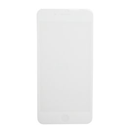 Защитное стекло для Apple iPhone 8 Plus (закаленное, полное покрытие 3D) <белый>