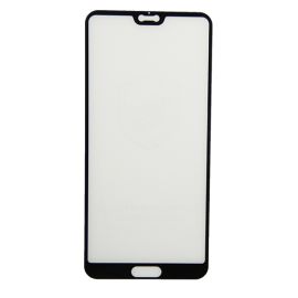 Защитное стекло для Huawei CLT-L09 (2.5D/полная наклейка) <черный>