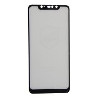Защитное стекло для Xiaomi Redmi Note 6 Pro (2.5D/полная наклейка) <черный> ― Spb.OnlineBazar.su