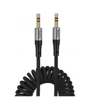Кабель AUX 3.5 mm - 3.5 mm Hoco UPA33 (1.5 м) <черный> ― Spb.OnlineBazar.su