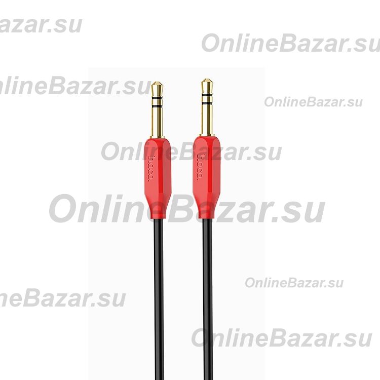 Кабель AUX Hoco UPA11 (1 метр) <красный> ― Spb.OnlineBazar.su