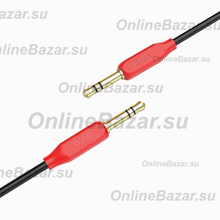 Кабель AUX Hoco UPA11 (1 метр) <красный> ― Spb.OnlineBazar.su