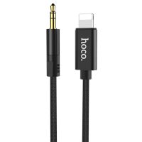 Кабель AUX iPhone Lightning - 3.5 mm Hoco UPA-13 <черный> ― Spb.OnlineBazar.su
