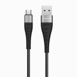 Кабель USB MicroUSB Borofone BX32 (1 метр) <черный>