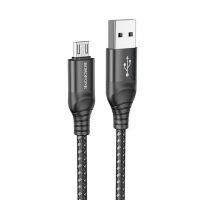 Кабель USB MicroUSB Borofone BX56 <черный> ― Spb.OnlineBazar.su
