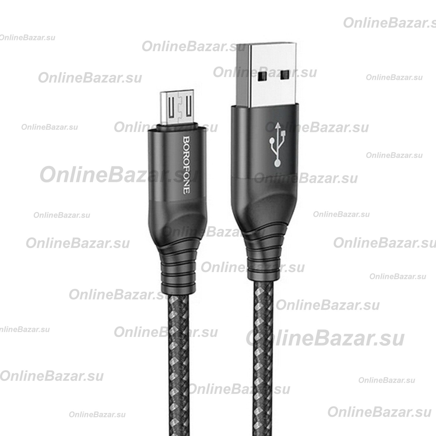 Кабель USB MicroUSB Borofone BX56 <черный> ― Spb.OnlineBazar.su