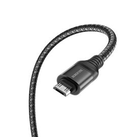 Кабель USB MicroUSB Borofone BX56 <черный>