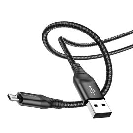 Кабель USB MicroUSB Borofone BX56 <черный>