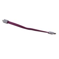 Кабель USB Apple iPhone Lightning дизайн браслет плоский <фиолетовый> ― Spb.OnlineBazar.su